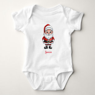 Body Cute Little Cartoon Père Noël