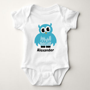 Body Cute owl cartoon baby clothing for boy