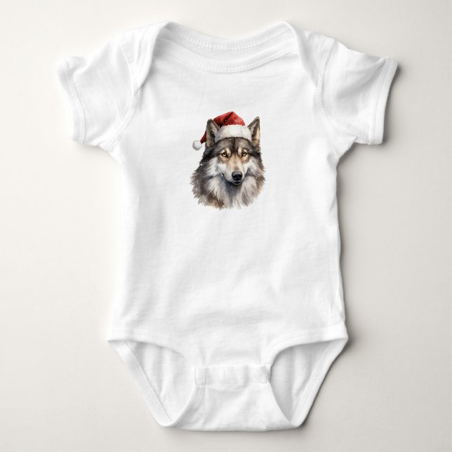Body Cute Père Noël Wolf (Devant)