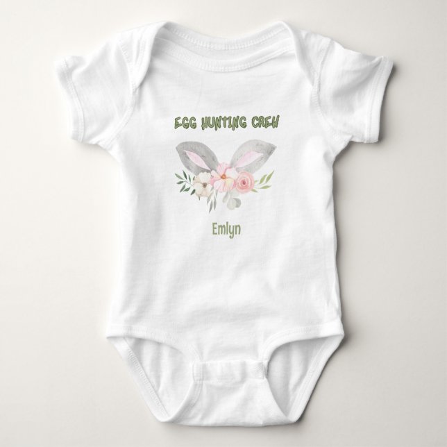 Body Cute Personalized Baby Egg Hung Crew (Devant)