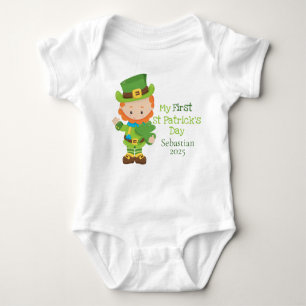 Body Cute personnalisation Leprechaun Premier Jour de l