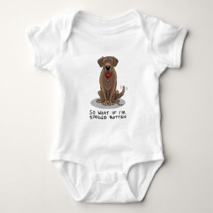 Body Cute Spoten Rotten Chocolate Labrador Retriever