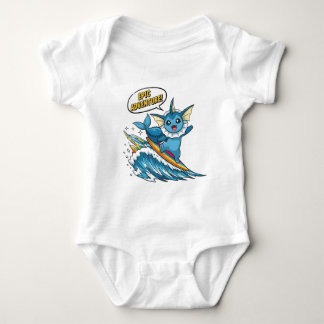 Body Cute Surfing Vaporeon - Eevee Evolution Water Type