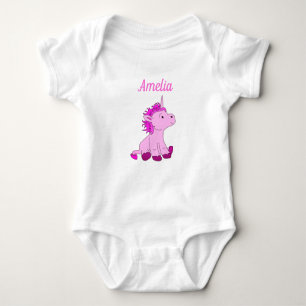 Body Cute Unicorn rose Baby Girl Nom