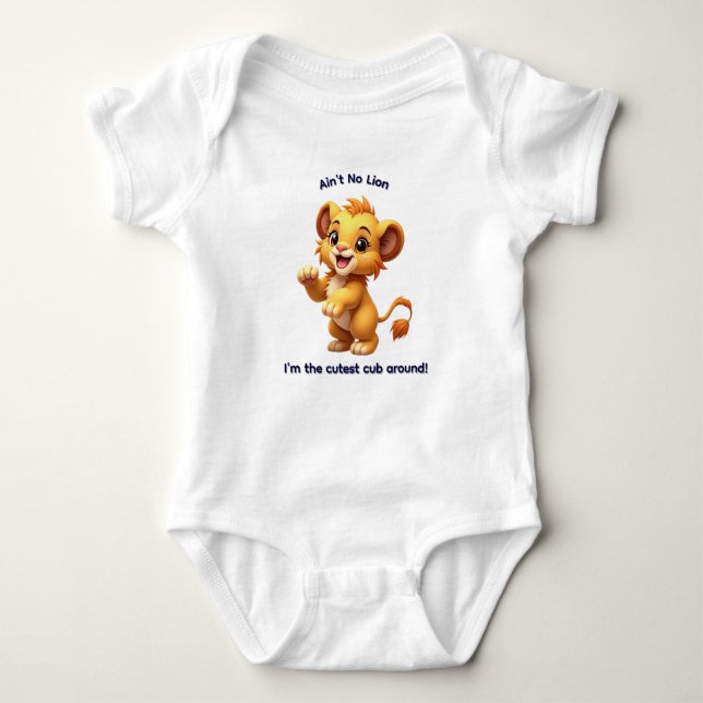Body Cutest Cub Around Baby One-Piece (Devant)