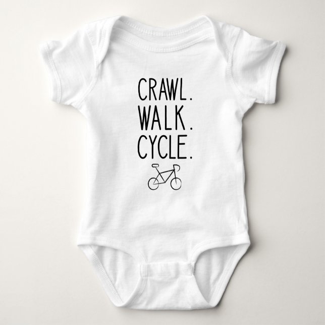Body Cyclisme bébé, Crawl Walk Cycle (Devant)