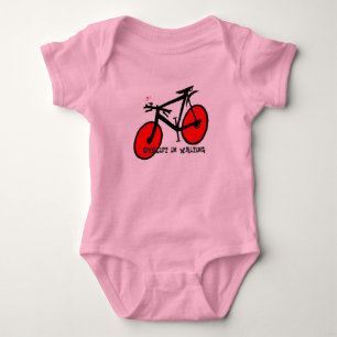 Body Cycliste en attendant la plante grimpante