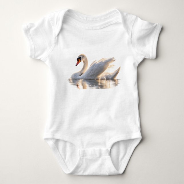 Body Cygne doré sur l'eau (Devant)