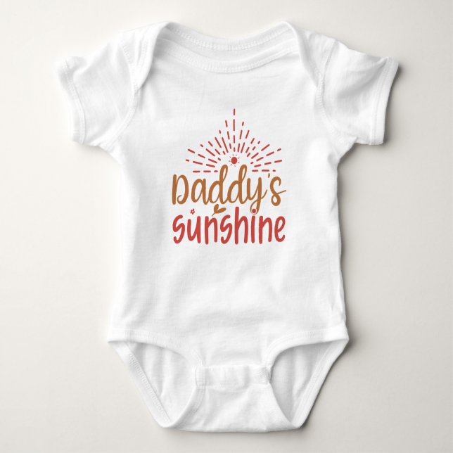 Body Daddy’s Sunshine - Boy Boy Bodysuit (Devant)