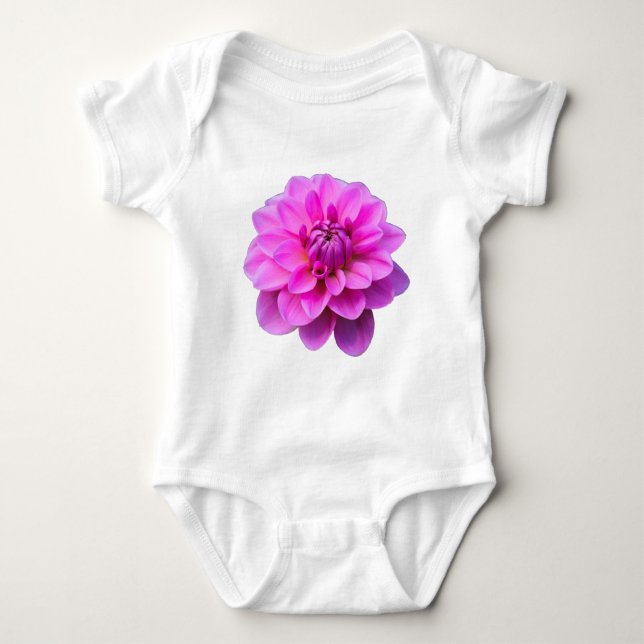 Body Dahlia rose (isolé) (Devant)