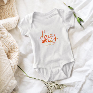 Body Daisy Girl - Baby Romper Bodysuit