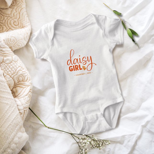 Body Daisy Girl - Baby Romper Bodysuit (Créateur téléchargé)
