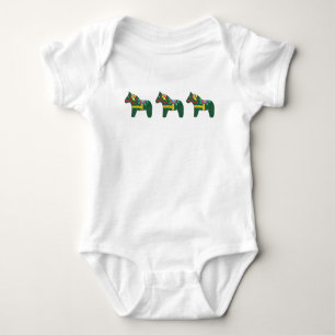 Body Dala Horse Baby Romper