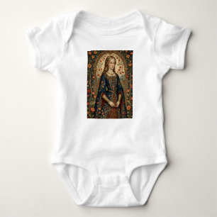 Body  Dame au jardin, illustration médiévale/renaissanc