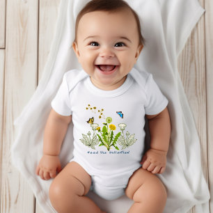 Body Dandelions de bébé de printemps nourrir les papill