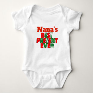 Body De Nana mieux du présent petit-enfant de Noël
