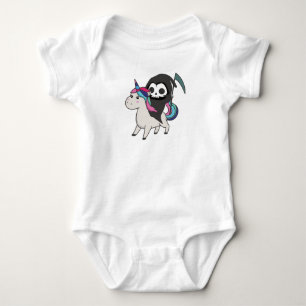 Body Death Riding Unicorn Funny Unicorns Arc-en-ciel