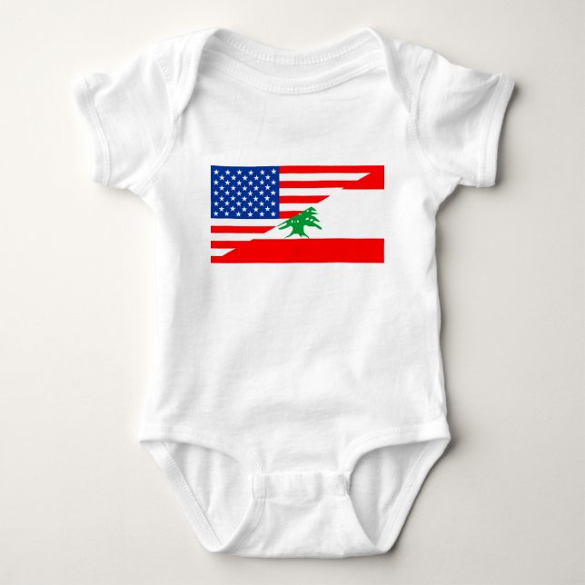 Body demi de countr des Etats-Unis de drapeau des (Devant)