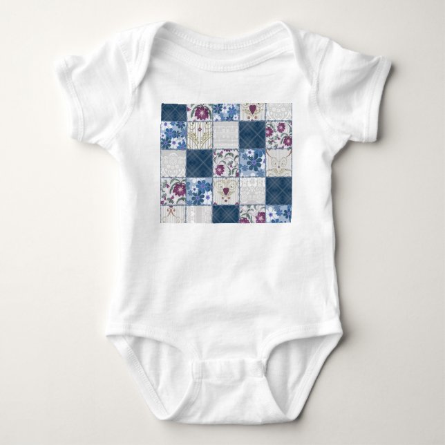 Body Dentelle florale : Patchwork Arrière - plan sans c (Devant)
