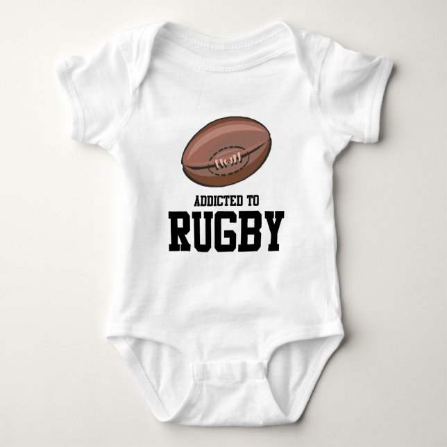 Body Dépendant au rugby (Devant)