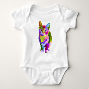 Body Design prismatique Stylisé Kitten-32345