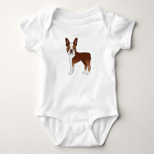 Body Dessin de chien de bande dessinée Boston Terrier r