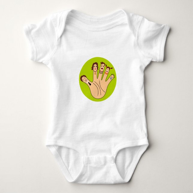 Body Dessin de la famille des doigts (Devant)