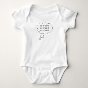 Body Dessin drôle "Nourris-moi bébé"