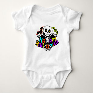 Body Dessin fantaisiste de squelette et de chauves-sour