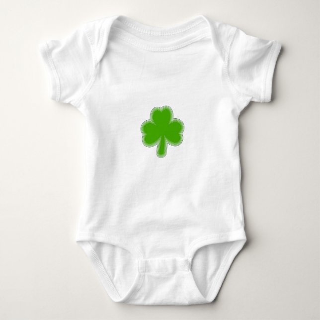 Body Dessin Shamrock de Saint Patrick (Devant)