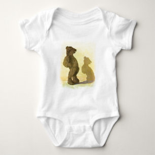 Body Dessin vintage : Ours de nounours et son ombre