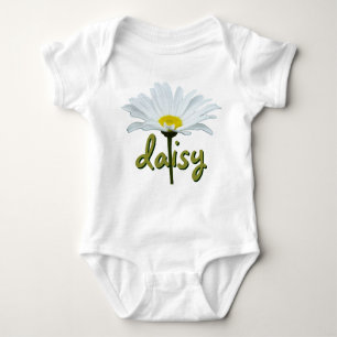 Body Dessus fait sur commande de bébé de fleur de
