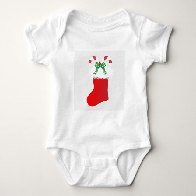 Body Destin de paix de sucre de canne de bas de Noël (Devant)