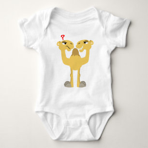 Body Deux côtés du même T-shirt Camel de Cartoon Baby