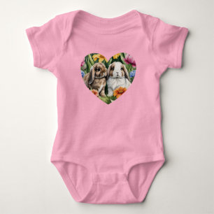 Body Deux petits lapins Lop