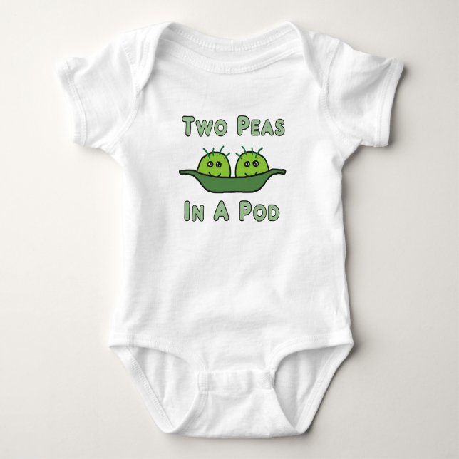 Body Deux Pois Dans Un Pois (Devant)
