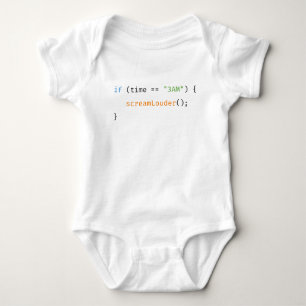 Body Développeur Bébé Code Drôle Programmeur
