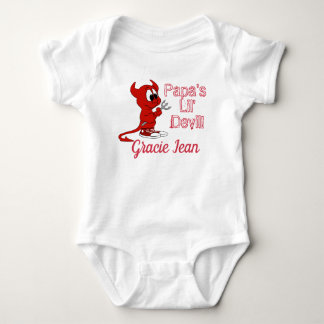 Body Diable de Lil du papa personnalisé avec le diable