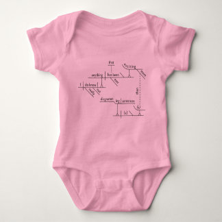 Body Diagramme de la phrase - Un morceau - Bodysuit