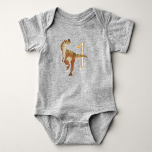 Body Dinosaur anniversaire garçon baby bosse