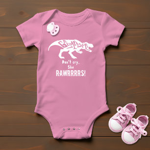 Body Dinosaur Grumpasaur Rugissement Typographie Drôle