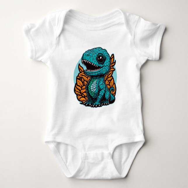 Body Dinosaure Bébé mignon (Devant)