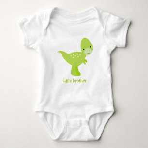 Body Dinosaure de bébé vert doux