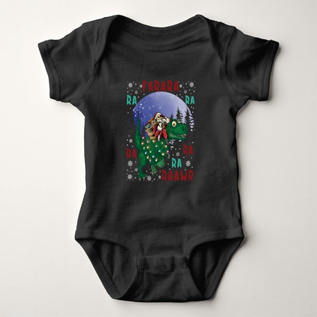 Body Dinosaure Santa Claus (Devant)