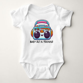 Body DJ Bébé amusant dans l'entraînement Bodysuit