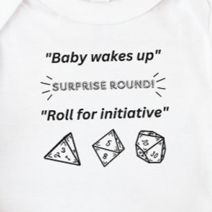 Body DnD Baby - Baby réveille Roll pour initiative