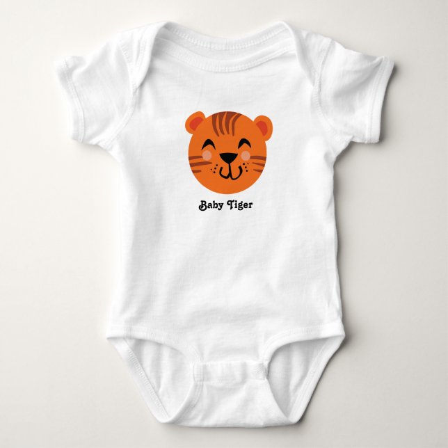 Body do-it-yourself bébé tigre Changer les couleurs et  (Devant)