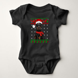 Body Doberman Chien moche Sweater Noël Chien chiot Aime