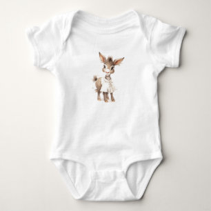 Body Donkey pour bébé doux portant une robe