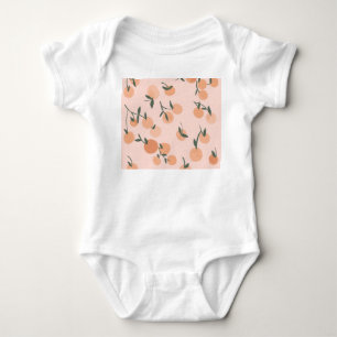 Body Doodart : Orange Cherry Vintage Motif